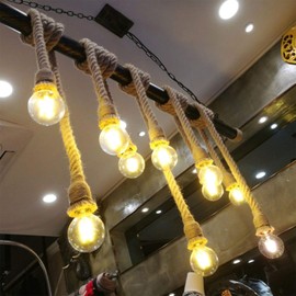 EXTRASTAR EXTRASTAR 6W E14 G45 LED Filament Bulb, SES Small Edison Screw Golf Ball Bulbs, 750LM, 57W Equivalent, 2700K Warm White Energy Saving, LED Vintage Glass Globe Bulbs, Non-Dimmable, Pack of 6