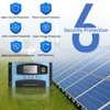 60A MPPT Solar Charge Controller, 12V/24V Auto Solar Panel Intelligent