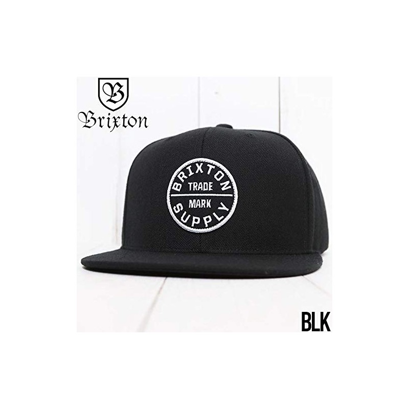 Brixton 10777 OATH III SNAPBACKCAP Snapback Cap, Black