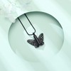 Butterfly Urn Necklace for Ashes Stainless Steel Keepsake Memorial Urn