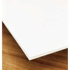 ADWORLD Aluminum Composite Plate, White, Made in Japan, Thickness: 0.1