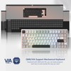 Womier RD75 Pro 75% Keyboard, Quick Release Wireless Aluminum Gaming