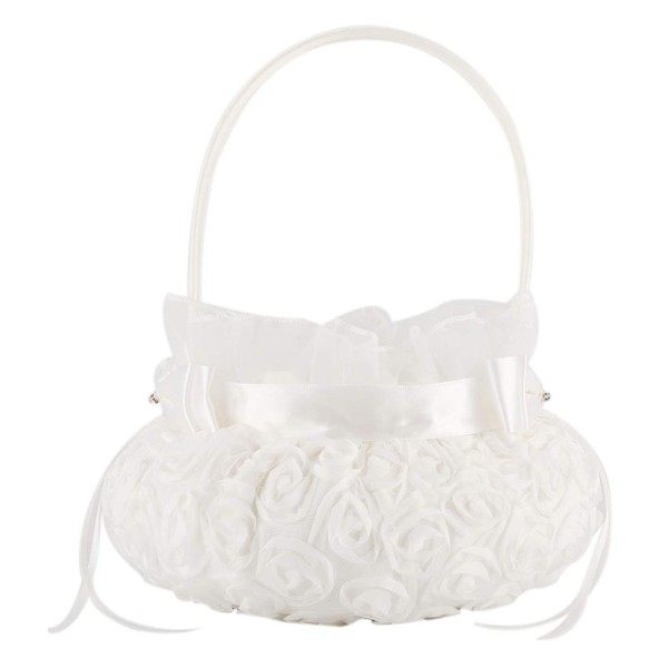 he andi Bowknot Silk Cloth Wedding Ceremony Party Rose Flower