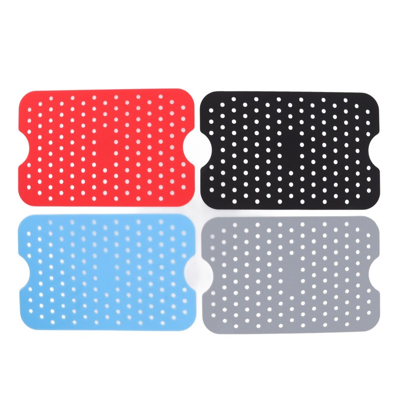 4Pcs Reusable Silicone Air Fryer Liners High Heat Resistance Food