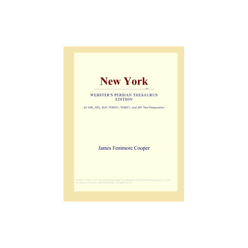 New York (Webster's Persian Thesaurus Edition)