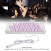 Gaming Keyboard USB 61 Keys Ergonomic Contrast Color 6 RGB