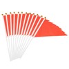 PATIKIL 8x3 Inch Mini Pennant Flags, 12Pcs Small Handheld Blank