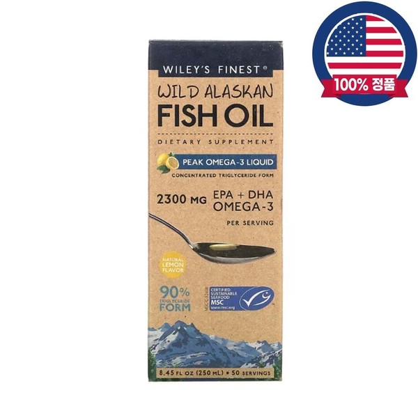 Willy Spinist Liquid Omega 3 Alaska Fish Oil DHA EPA