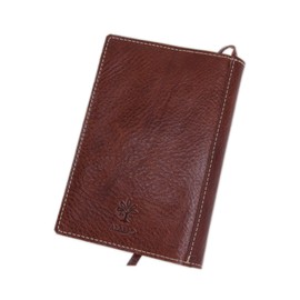 [アルベロ] ALBERO ブックカバー 文庫本サイズ 革 5508 BERRETTA ベレッタシリーズ ブラウン AL-5508-22