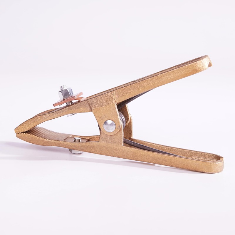 ROJOO 300A Clamp Copper Material A Shape Ground Welding Earth