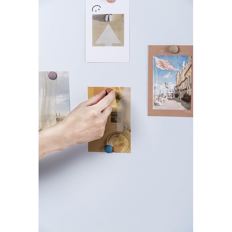 18 PC Cute Fridge Magnets - Ultra Strong Neutral Color
