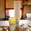 MIJOMA Popcorn Cups Set for Movie Night - Reusable, Food-Grade
