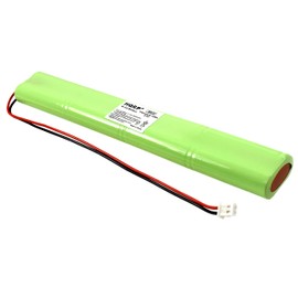 HQRP Batería de salida de emergencia compatible con Unitech BBAT0043A Lithonia ELB-B003 ELB-B004 BAT9.6V700 AA700MAH AA900MAH 9.6v 700mAh Ni-CD BBATOO43A