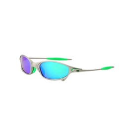 Colombo Collective Metal Alloy Unisex Sunglasses – UV Protection for Men & Women - Polarized Green Lenses