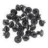 MOTOALL 30pcs 90118-WB048 Fender Liner Splash Shield Bumper Cover Clip