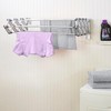 Laundry 360 Aluminum 36" Collapsible Wall Drying Rack