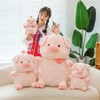 AQCQDQ Cuddly Toy Pig, Pink Pig Cuddly Toy Figures Plush,