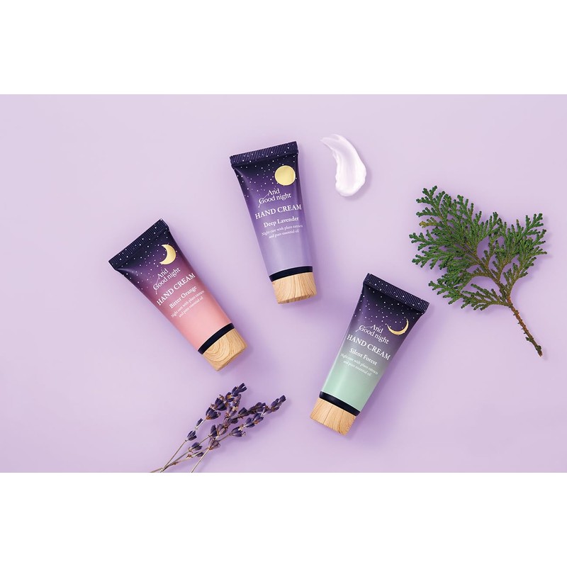 Beauwell And Goodnight Moon Night Hand Cream Bitter Orange 20ml