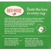 Red RoseTea Bags Naturally Decaffeinated Premium Blended, 48 ct