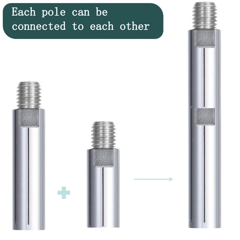 Relioky 5/8"-11 Angle Grinder Extension Shaft(3",3.9",5.5").Angle Grinder Extension Connecting Rod