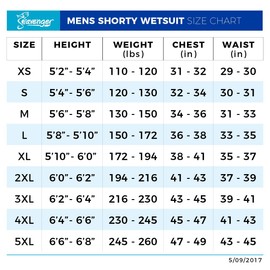 Seavenger Navigator 3mm Shorty | Short Sleeve Wetsuit for Men and Women | Surfing, Snorkeling, Scuba Diving (Surfing Black, Men's 3X-Large)