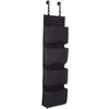 YNR NEW 4 SECTION OVER DOOR HANGING WARDROBE STORAGE UNIT