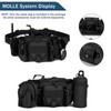 Huntvp Tactical Waist Bag Military Waist Pack Molle Bumbag Fanny