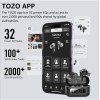 TOZO Hybrid Active Noise Cancelling Wireless Earbuds with 6 Mics