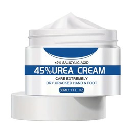 Grospe Urea Cream 45 Percent for Feet Maximum Strength, Moisturizes Foot Cream for Dry Cracked Heels and Foot Hand Knees Elbows Urea Cream for Feet Removes Calluses Dead Skin and Soften Toenails
