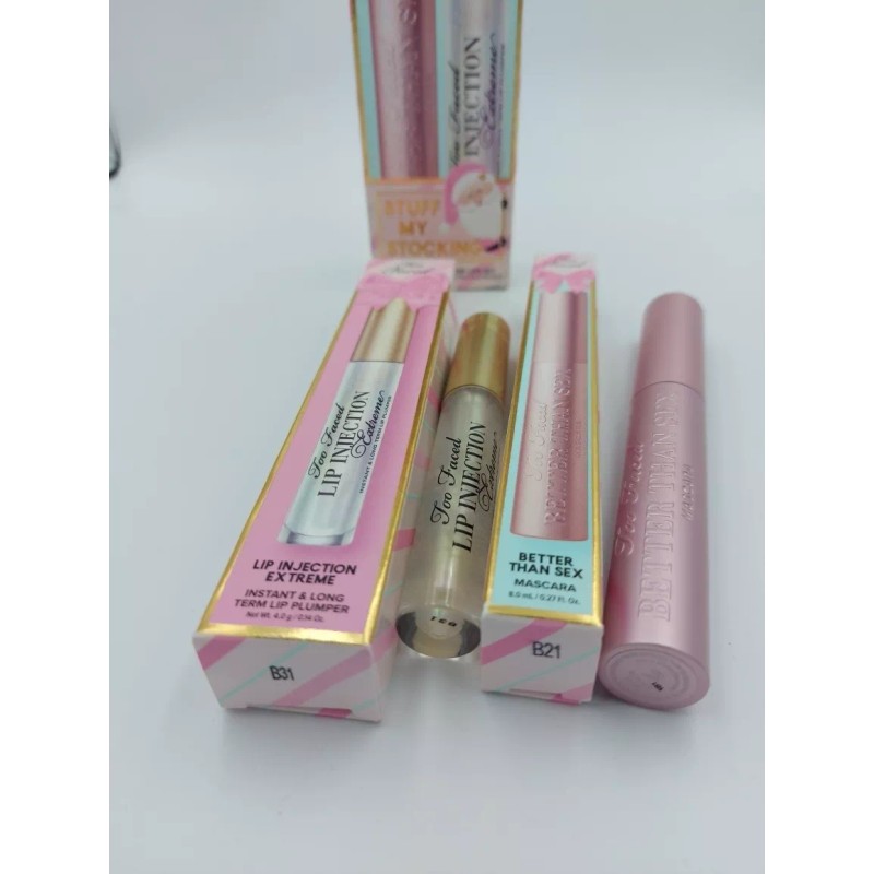 Too Faced Rimel Y Lip Injection Kit 2 Pzas Original