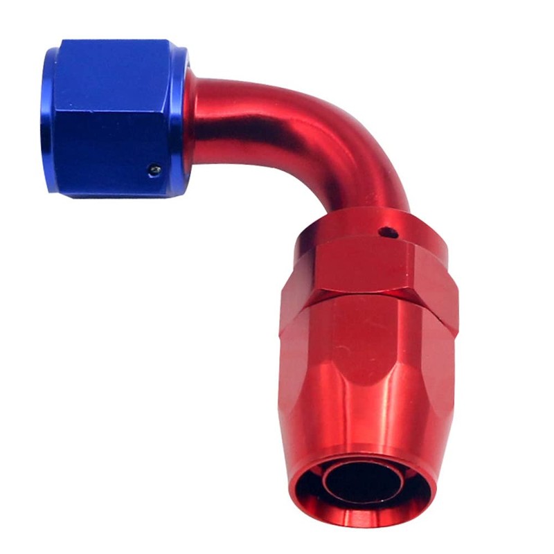 CENPEK 2 Pack 6AN Swivel Hose End Fitting 90 Degree