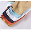 BINIDUCKLING Boys Summer Elastic Waist Shorts - School Uniforms Pull-on