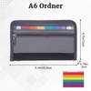 Expanding File Document Folder with Zip 13 Compartments Folder Organiser