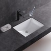 MEJE #202H -18 Inch Vessel Sink Rectangle Undermount Bathroom Sink