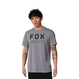Fox Racing NON STOP SS TECH TEE, HEATHER GRAPHITE, XX-Large