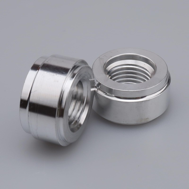 AC PERFORMANCE Aluminum Female Metric M14 x 1.5 Weld On