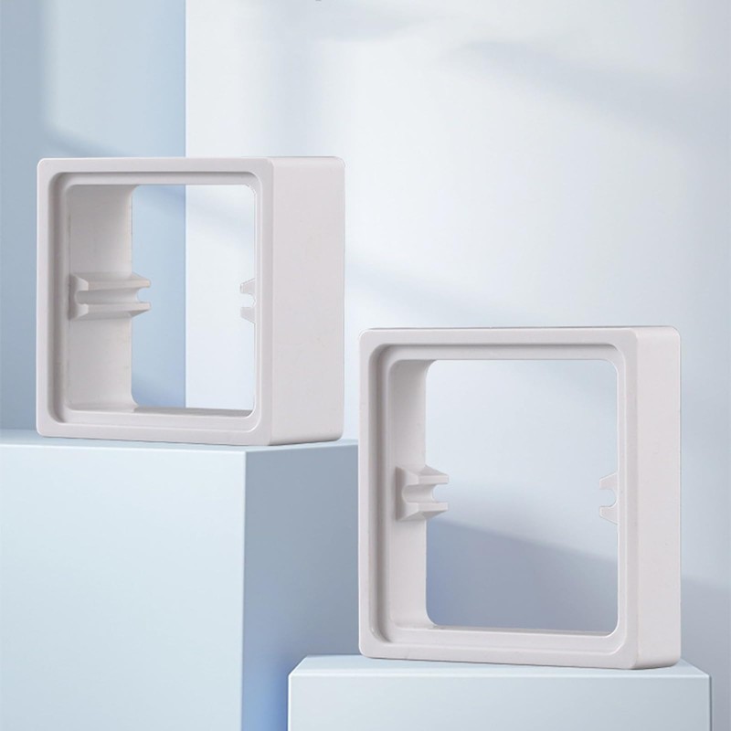 JDIEOQA 20mm Single Socket Spacer, Square Spacer Socket Surround Cover