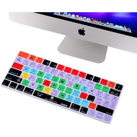 XSKN Lightroom Shortcut Silicone Keyboard Cover Skin for Magic Keyboard A1644 MLA22LL/A MLA22B/A (US & EU Version)
