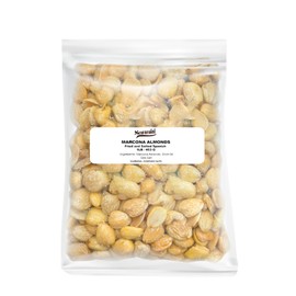 Sanniti Fried and Salted Spanish Marcona Almonds,1 Lb | Imported from Spain