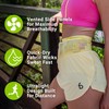 FlipBelt Women's Air Running Shorts - Cloud Yellow - XS