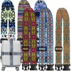 6 Pieces Luggage Straps Patterned Luggage Strap Suitcase Straps Luggage