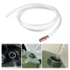 Siphon Hose with Hose Clamp,1.8mx15mm Automatic Transfer Gas Siphon Pump,Multi-Purpose