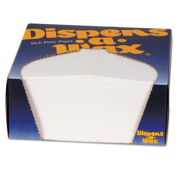 DXE434BX - Dixie Dispens-A-Wax Waxed Deli Patty Paper