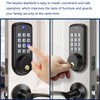 Keyless Entry Deadbolt Lock with Keypad - Auto-Lock, Xenocam Anti-Peeping