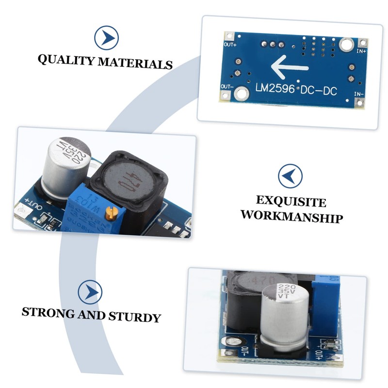 jojofuny 10pcs Adjustable Non-Isolated Module Converter Accessories Power Converter Parts