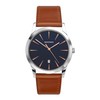 Sekonda Mens Quartz Watch, Analogue Classic Display and Tan PU