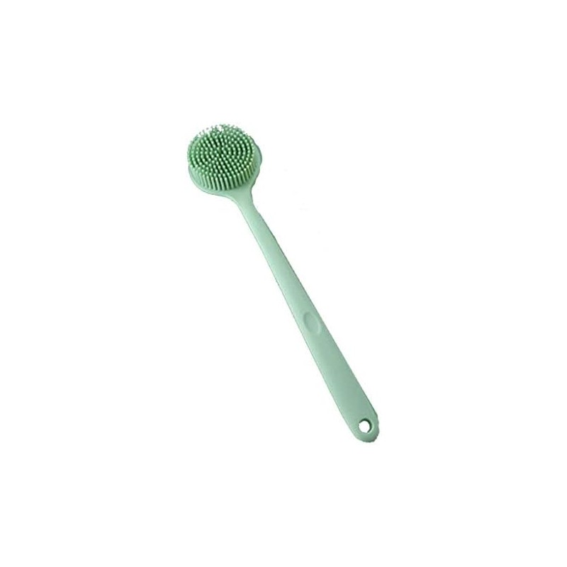 Cepillo de Baño de Silicona con Mango Largo – Limpieza