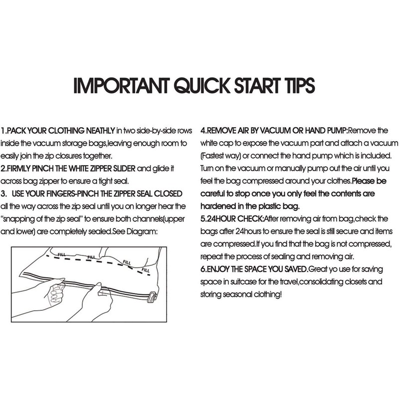 logei Vacuum Bag Storage Bag Clothes Bag Space Saving Vacuum