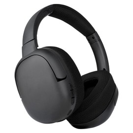 XuanGui 2-in-1 Over Ear Bluetooth Speaker Headphones, 45 Hours Playtime, FM Wireless Headphones with Mic, for Travel Work, HiFi Stereo, Deep Bass, Black