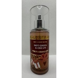 Generic Hot Cocoa & Cream Fine Fragrance Mini Travel Purse Size Mist Spray 2.5 Ounce, Brown and Gold